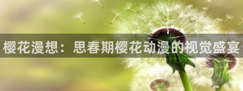 o站贝勒漫画：樱花漫想：思春期樱花动漫的视觉盛宴